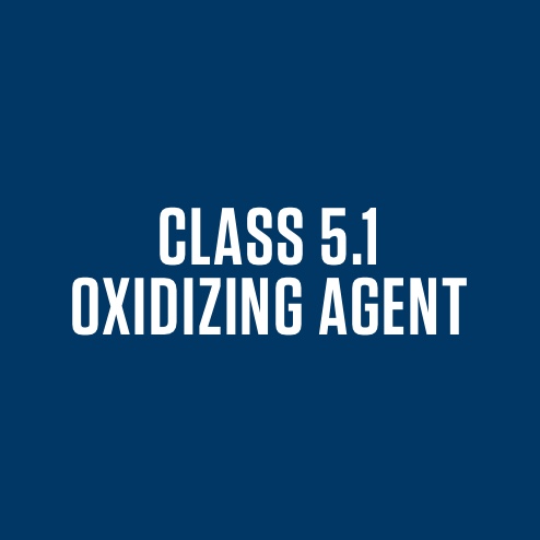 CLASS 5.1 OXIDIZING AGENT